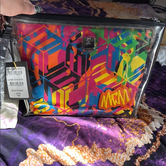 MCM wristlet with matching bucket hat - Picture 3 of 6